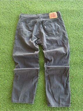 Levi's 505 Regular Fit Faded Black Denim Jeans